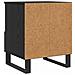 Armadietto per letto con cassetto Rovere Nero 40 x 35 x 50 cm - Foto miniatura 8
