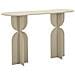 Console Dune In Ferro Color Crema 120x40x75,5 Cm - Foto miniatura 1