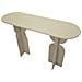 Console Dune In Ferro Color Crema 120x40x75,5 Cm - Foto miniatura 4