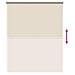 Voletta a rullo con protezione UV Beige 180 x 140 cm Poliestere - Foto miniatura 8