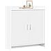 Credenza Bianco 72 x 36 x 80 cm Legno ingegnerizzato - Foto miniatura 2