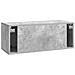 Mobile Porta TV da Muro Grigio Cemento 78,5 x 31 x 30 cm - Foto miniatura 6