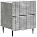 Armadio da Notte 2 pcs Grigio Cemento 43 x 34,5 x 49,5 cm - Foto miniatura 3