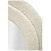 Specchio Da Parete Teddy Wavy In Bouclé Crema 67x166 Cm - Foto miniatura 4