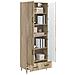 Set di armadi 2 pcs 66 x 34,5 x 95 cm Legno ingegnerizzato - Foto miniatura 2