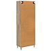 Set di armadi 2 pcs 66 x 34,5 x 95 cm Legno ingegnerizzato - Foto miniatura 6