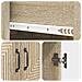 Set di armadi 2 pcs 66 x 34,5 x 95 cm Legno ingegnerizzato - Foto miniatura 7