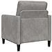 Set di Divani con Storage 2 pz Grigio Chiaro Poliestere - Foto miniatura 5