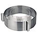 68200 - Anello per pasticceria estensibile 16-30 cm in acciaio inox - Foto miniatura 1