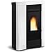 Stufa A Pellet Sibilla Plus Bianco 2,4-8,2 Kw 235 M³ Riscaldabili - Foto miniatura 2