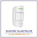 Sensore Rilevatore Wireless Volumetrico Pir Pet Immune Bianco - Foto miniatura 1