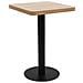 Tavolo Da Bistrot Marrone Chiaro 50x50 Cm In Mdf - Foto miniatura 1