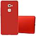 Custodia Compatibile Con Huawei Mate S In Rosso Metallo - Hard Case Coperchio Protettivo In Look Metallico Contro I Graffi E Gli Urti - Foto miniatura 1