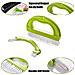 Tile Comune Pennello 4 In 1 Multifunzione Comune Scrubber Cucina Bagno Spazzola Di Pulizia Grout Muffa Brush Cleaner Verde - Foto miniatura 3