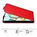 Custodia Compatibile Con Samsung Galaxy A71 4g In Rosso Mela - Coperchio Protettivo In Design Flip Con Chiusura Magnetica - Foto miniatura 3