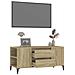 Mobile Porta Tv Rovere Sonoma 102x44,5x50 Cm Legno Multistrato - Foto miniatura 10