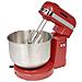 Mixer Frullatore Ed Impastatrice 5 Velocità 3,5L 350W Accessori Colore Rosso - Foto miniatura 1