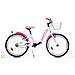Bicicletta Bambina Smarty Misura 20'' - 20 Bianco Rosa - Foto miniatura 1