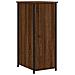 Comodino Rovere Marrone 32x42x80 Cm In Legno Multistrato - Foto miniatura 2