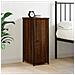 Comodino Rovere Marrone 32x42x80 Cm In Legno Multistrato - Foto miniatura 1