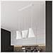 Lampadario Blum 1 Bianco Sl. 0769 - Minimalista Lampadari Bianco 128x28x28 Cm - Foto miniatura 7