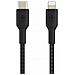 CAVO INTRECCIATO DA USB-C A LIGHTNING 1M - NERO - Foto miniatura 1