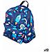 Zaino Scuola Nave Spaziale Multicolore 28 X 12 X 22 Cm (12 Unità) - Foto miniatura 1