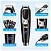 Kit Per Uomo Tagliacapelli Elettrico 5 In 1 Kit Barba Multifunzionale Impermeabile Tagliacapelli Per Naso E Baffi Senza Fili Con Display A Led - Foto miniatura 5