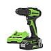 3704007UA cacciavite elettrico e avvitatore a impulso Nero, Verde - Foto miniatura 1