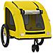 Rimorchio Da Bici Per Animali Giallo Oxford E Ferro - Foto miniatura 4