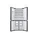 Frigorifero Americano Side By Side RF48A401EB4/EO Classe E Capacità 488 Litri Colore Nero - Foto miniatura 4