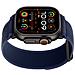 Cinturini Per Orologi In Nylon Compatibili Con Apple Watch - Cinturini Sportivi Traspiranti Per Iwatch Serie 8/7/6/5/4/3/2/1/se/ultra Blue L - Foto miniatura 3