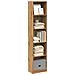 Libreria Rovere Artigianale 40x24x176 Cm In Legno Multistrato - Foto miniatura 1