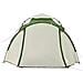 Tenda a Cupola da Campeggio 3 Persone Verde a Rilascio Rapido - Foto miniatura 6