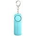 Allarme Di Sicurezza Personale Da 130db Con Luce Led - Attivazione Ad Anello, Alimentato A Batteria Blue - Foto miniatura 1