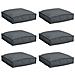 Cuscino per seduta pallet 6 pcs Antracite 40 x 40 x 8 cm - Foto miniatura 1