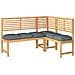Cuscino per seduta pallet 6 pcs Antracite 40 x 40 x 8 cm - Foto miniatura 3