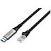 USB 3.2 Gen1 - Cavo Ethernet RJ45, 1Gbit /s, 2m - Foto miniatura 1