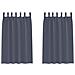 Tende con tende 2 pcs Antracite Poliestere - Foto miniatura 1