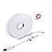 Striscia Led Neon Monocolore Dimmerabile Al Tocco Usb - Bianco Neutro 4000k Con Adesivo  1 M - Foto miniatura 1