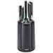 Set Di Coltelli Elevate Green 5 Pezzi Con Supporto Girevole Coltelli Ergonomici In Acciaio Inox Design Funzionale Ed Elegante Colore Verde - Foto miniatura 1
