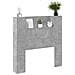 Testiera Grigio cemento 100 x 16,5 x 103,5 cm Legno multistrato - Foto miniatura 3