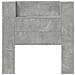 Testiera Grigio cemento 100 x 16,5 x 103,5 cm Legno multistrato - Foto miniatura 5