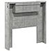 Testiera Grigio cemento 100 x 16,5 x 103,5 cm Legno multistrato - Foto miniatura 7