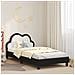 Struttura letto bambini con testata Nero 90 x 200 cm PU - Foto miniatura 2