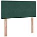 Letto con Contenitore Verde Scuro 90 x 190 cm Velluto - Foto miniatura 9