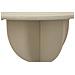 Tavolino Vkh800-beige-metallo-45x45x58 Cm - Foto miniatura 4