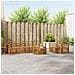 Set divani 7 pcs Naturale Legno di Acacia Massello - Foto miniatura 2
