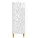 Credenza Bianco Lucido 33 x 34,5 x 90 cm Legno ingegnerizzato - Foto miniatura 3