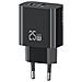 Caricatore da Parete per Apple iPhone 8 - 16 Series - Nero, 25W - Foto miniatura 1